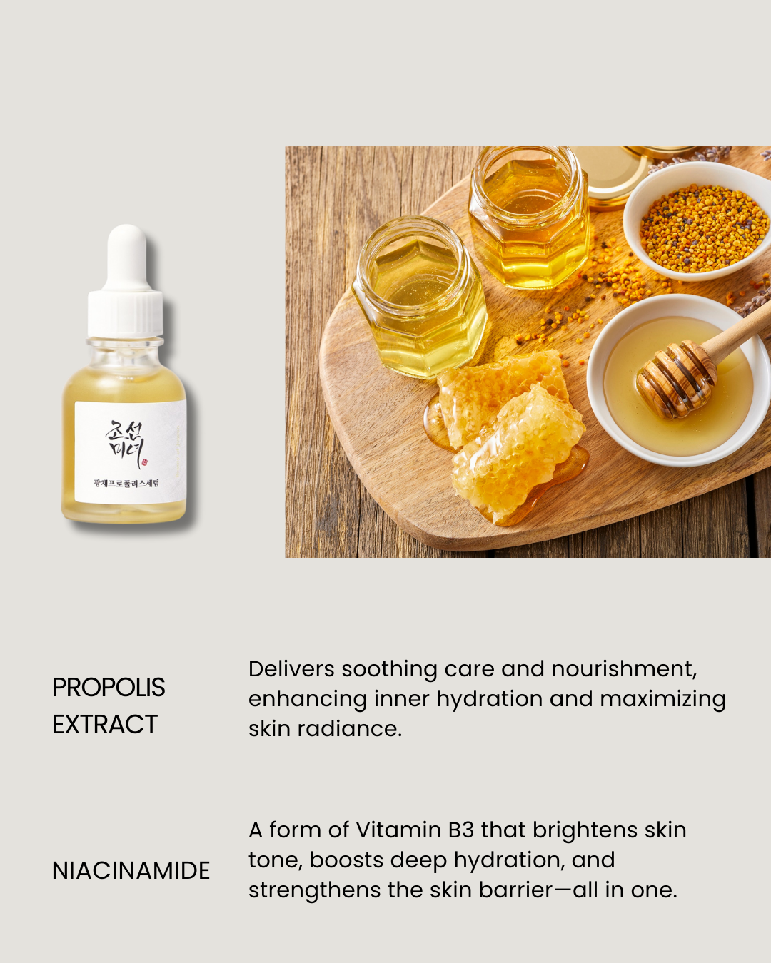 Beauty of Joseon Glow Serum : Propolis+Niacinamide 30ml